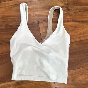 White tank top Lululemon